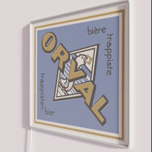 Load image into Gallery viewer, Vibrant Orval RGB neon sign adds retro style ambiance instantly.