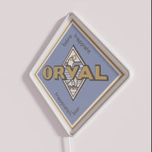 Load image into Gallery viewer, RGB Color Changing Orval Neon Sign Art for Modern Decor