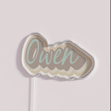 Load image into Gallery viewer, Personalized RGB Neon Sign with Customizable Text for Home Decor
