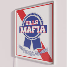 Load image into Gallery viewer, Eye-catching Pabst Bills Mafia themed RGB LED neon bar decoration