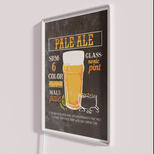 Load image into Gallery viewer, Neon craft beer signs, brewery decor, pale ale brewing lighting