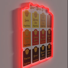 Load image into Gallery viewer, Handcrafted Flavor Palette Artisanal RGB Neon Sign Wall Decoration Accent Piece