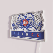 Load image into Gallery viewer, Vintage French Pop Culture Sign Inspired by Pastis de Marseille France