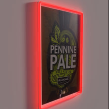Load image into Gallery viewer, Neon sign for walkers and outdoor enthusiasts with pale design.