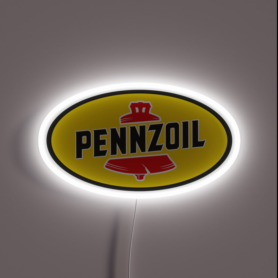 Pennzoil Old Logo Rgb Neon Sign – Neon Factory
