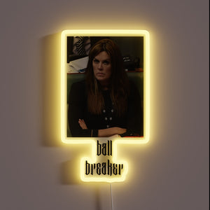 Authentic, Handcrafted Neon Sign Featuring Peta Credlin's Fiery Quote