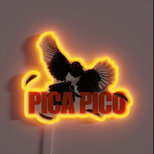 Load image into Gallery viewer, Vibrant RGB Neon Sign Illuminates Pica Pico Brewery&#39;s Unique Identity