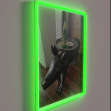 Load image into Gallery viewer, Add retro flair with vintage-inspired Pig Chang and Cigarettes neon.