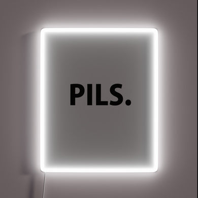Brighten up your space with this vibrant pilsner beer sign