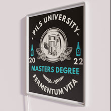 Load image into Gallery viewer, RGB Color Changing Neon Sign for Pils University Dorm Room Decor