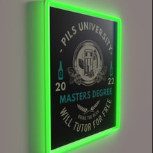 Load image into Gallery viewer, Add vibrant university spirit with customizable RGB color options available.