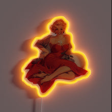 Load image into Gallery viewer, Add a touch of retro glamour with this vibrant sign.