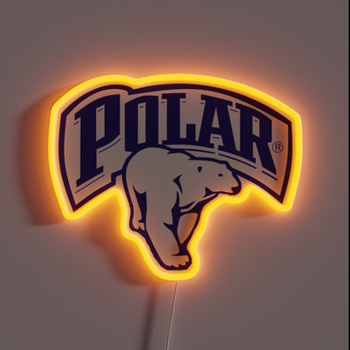 RGB Backlit Neon Sign with Adjustable Color Modes and Dimmer.