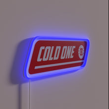 Load image into Gallery viewer, Neon beer pub decoration sign with colorful cold drink theme.