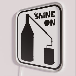 Neon Distillery Decor Pot Still Sign Adds Shine to Bars