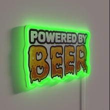 Load image into Gallery viewer, Eye-catching powered RGB neon sign for modern home decor accents.