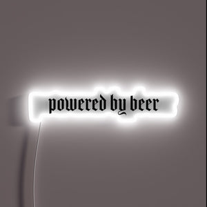 Vibrant customizable electric sign illuminates any room with dynamic colors.