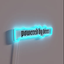 Load image into Gallery viewer, Vibrant powered rgb neon light display for modern home decor.