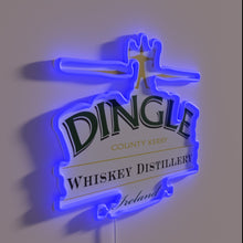 Load image into Gallery viewer, Irish Heritage Emblazoned in Vibrant RGB Neon Sign Lighting