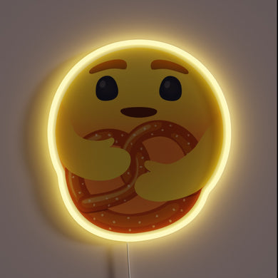 Brighten up your space with this pretzel lover's dream sign