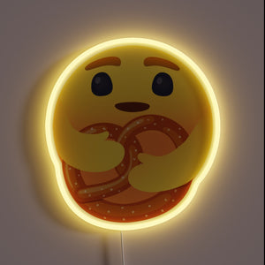 Brighten up your space with this pretzel lover's dream sign