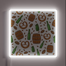 Load image into Gallery viewer, Classic Pretzels and Beer Oktoberfest Celebration Neon Sign Illumination Kit