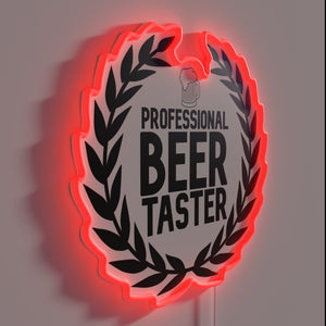 Expertly Brewed Craft Beers Welcome, LED Neon Bar Sign Decoration