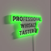 Load image into Gallery viewer, Whisky Connoisseur&#39;s Dream: Expertly Crafted RGB Neon Sign with Distinction.