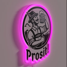 Load image into Gallery viewer, Add vibrant modern style to your space with neon glow.