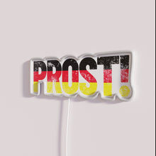 Load image into Gallery viewer, Vibrant Neon Prost Signs for Oktoberfest Party Decorations and Celebrations