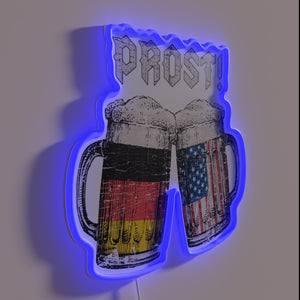 German and American unity in beer, friendship, and vibrant culture".