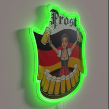 Load image into Gallery viewer, Eye-catching RGB LED art for modern home decor and bars.