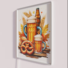 Load image into Gallery viewer, Vibrant RGB Neon Wall Sign Celebrating Traditional Oktoberfest Cheer and Heritage