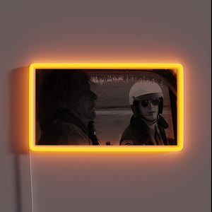 Vibrant full-color LED pullover with built-in programmable neon sign display.