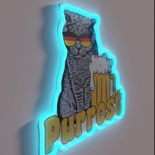 Load image into Gallery viewer, Add vibrant October festival fun with glowing beer sign decor.