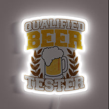 Load image into Gallery viewer, Certified Connoisseur&#39;s Dream Sign - Glowing Approval for Fine Craft Beers