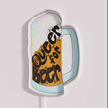 Load image into Gallery viewer, RGB Gay Pride Wall Sign Decor for Bars and Clubs