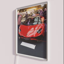 Load image into Gallery viewer, RGB Neon Red Lamborghini Car Decor Wall Art Sign