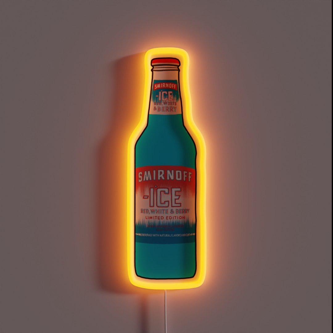 Smirnoff Ice LED看板 Buy Smirnoff ICE with Red Border LED Neon Sign | Beer