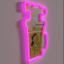 Load image into Gallery viewer, Eye-catching neon bar decor for coffee and beverage enthusiasts.