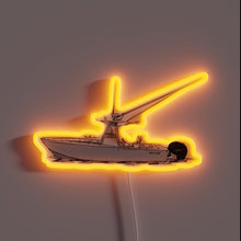 Load image into Gallery viewer, Eye-catching RGB neon sign featuring Regulator 26T branding prominently displayed