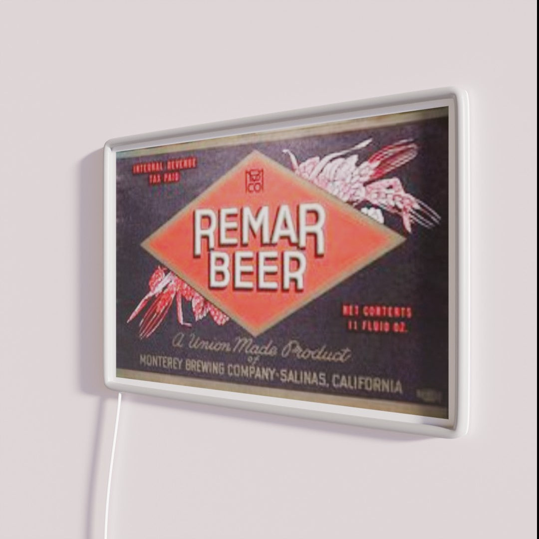 Remar Beer Rgb Led Sign – Neon Factory