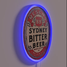Load image into Gallery viewer, Vibrant RGB Neon Sign Featuring Rech&#39;s Iconic Bitter Beer Logo