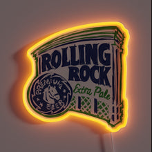 Load image into Gallery viewer, Rolling Rock POP RGB neon sign
