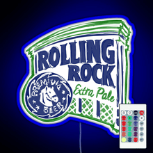 Load image into Gallery viewer, Rolling Rock POP RGB neon sign remote