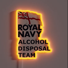 Load image into Gallery viewer, Vintage Royal Navy Air Defence Technology Inspired LED Neon Sign