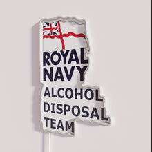 Load image into Gallery viewer, Vibrant Royal Navy ADA Compliant RGB LED Neon Sign Decoration