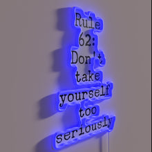 Load image into Gallery viewer, Fun and laid-back vibes with this quirky neon decor statement.