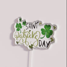 Load image into Gallery viewer, Saint Patrick&#39;s Day Rainbow Colorful Neon Sign Decoration with RGB Lighting