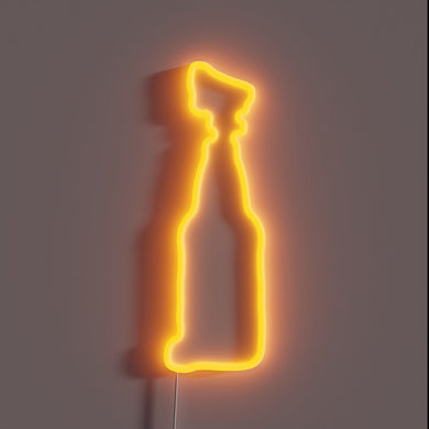 Sleek, colorful neon sign with vibrant RGB lighting effects.